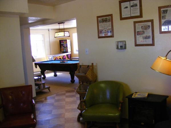 But you may prefer to relax in the TV room or play a friendly game of Billiards.